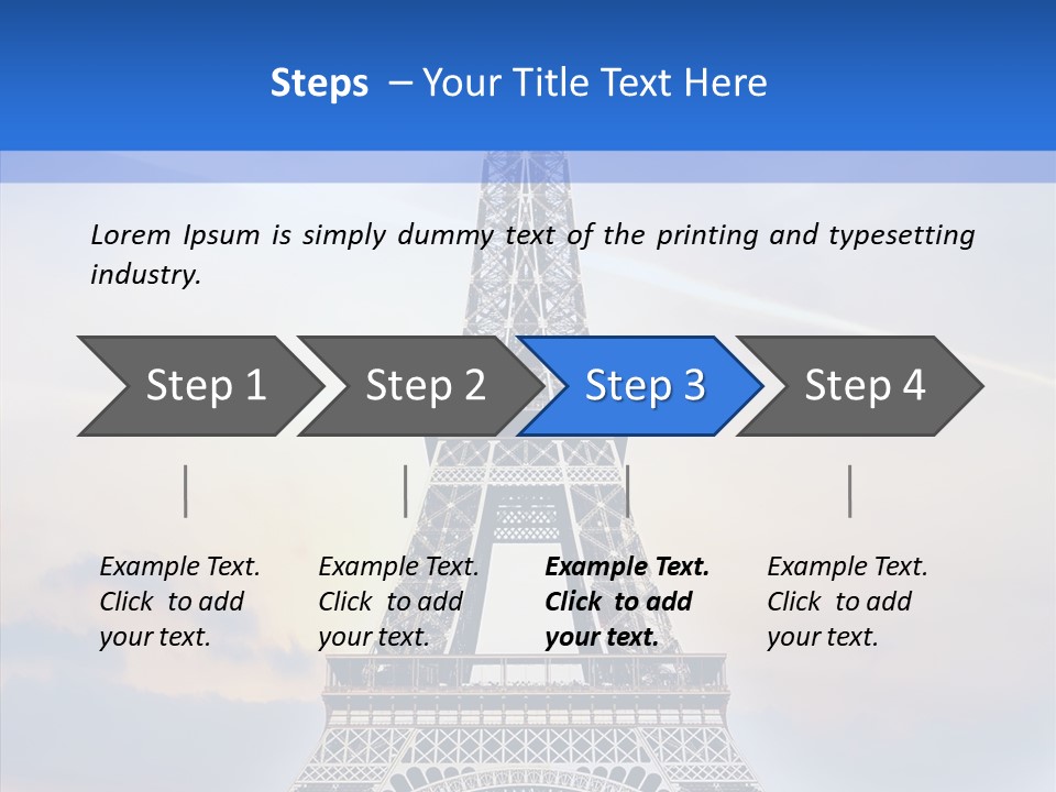 Arch Sightseeing Tourism PowerPoint Template