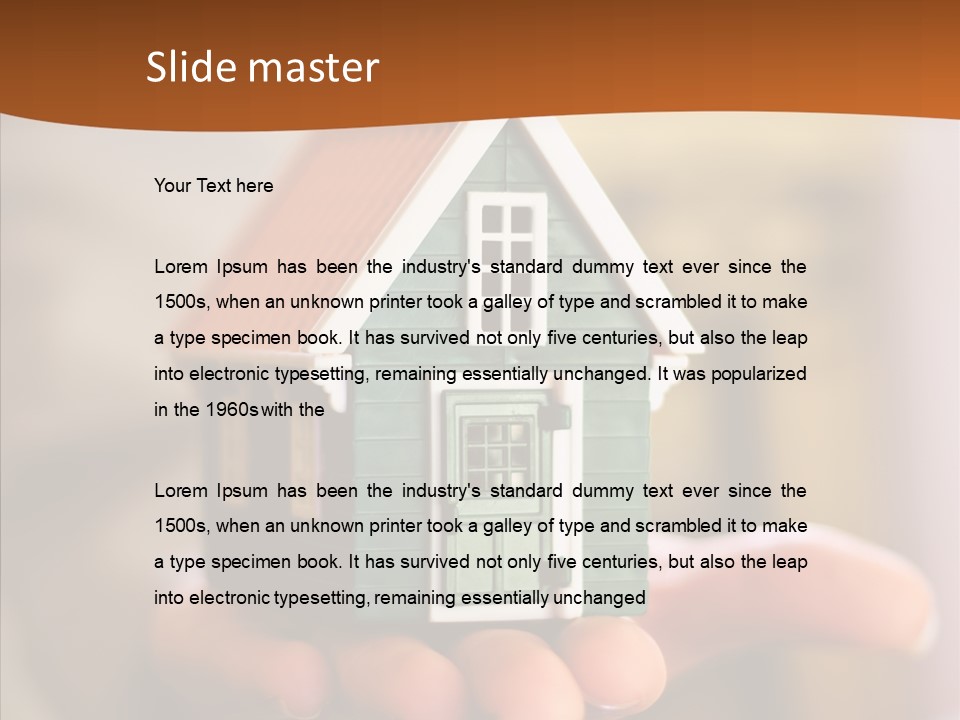 Sale Showing Real PowerPoint Template