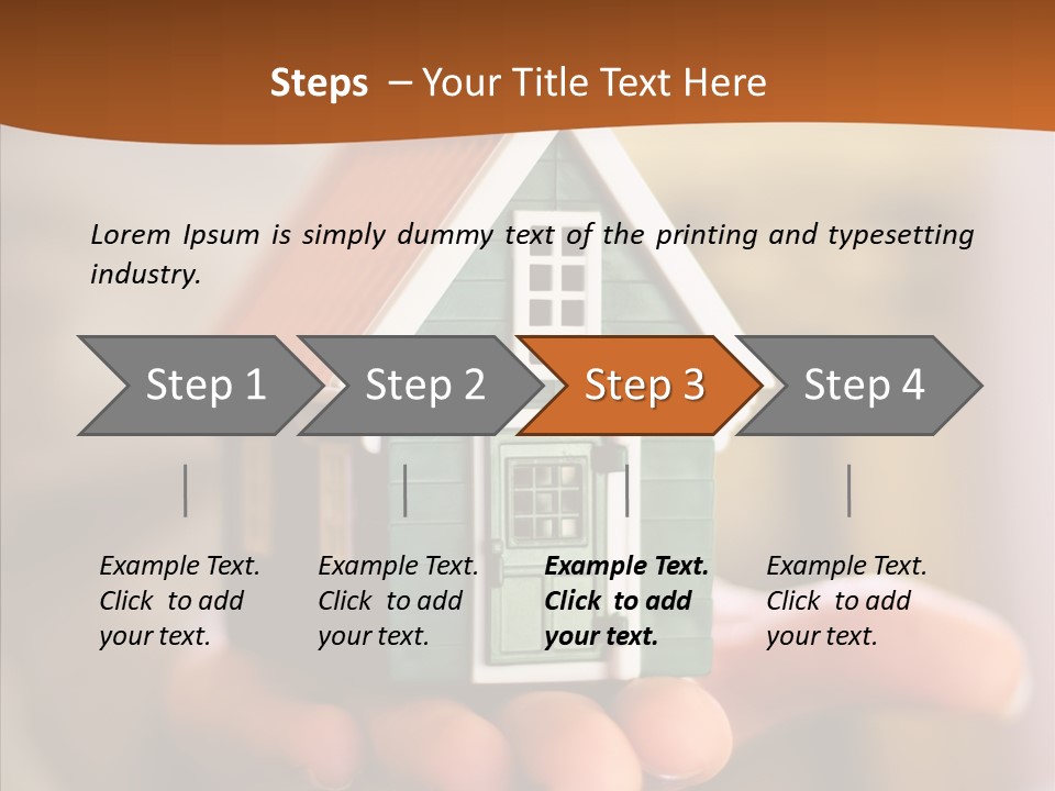 Sale Showing Real PowerPoint Template