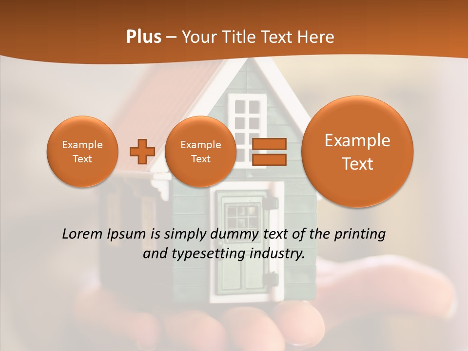 Sale Showing Real PowerPoint Template