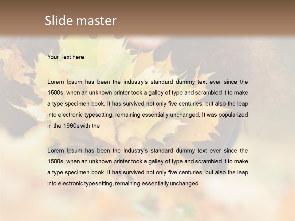 Active Vertical Successful PowerPoint Template