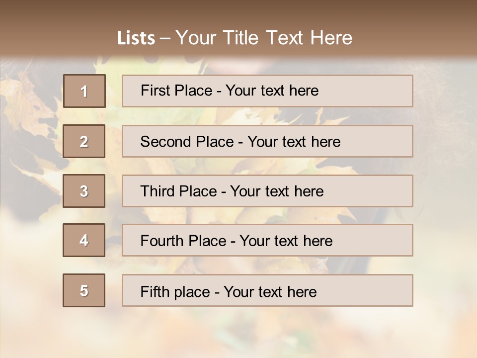 Active Vertical Successful PowerPoint Template