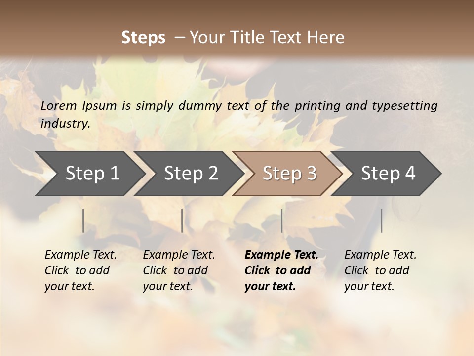 Active Vertical Successful PowerPoint Template