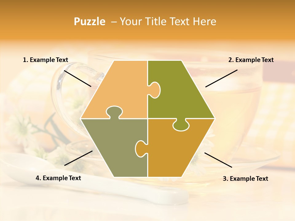 Warm Nature Plant PowerPoint Template
