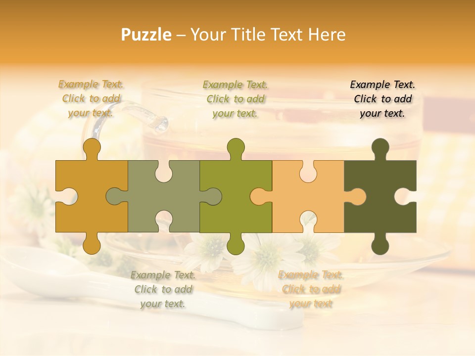 Warm Nature Plant PowerPoint Template