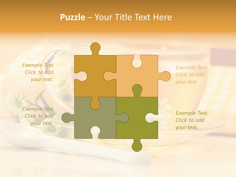 Warm Nature Plant PowerPoint Template