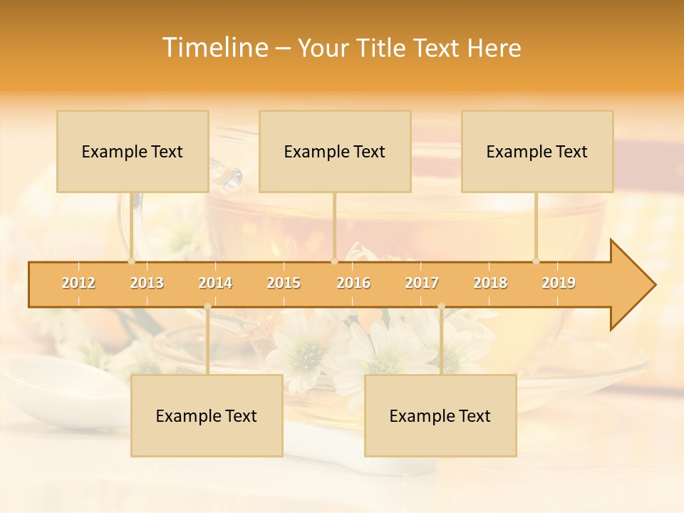 Warm Nature Plant PowerPoint Template