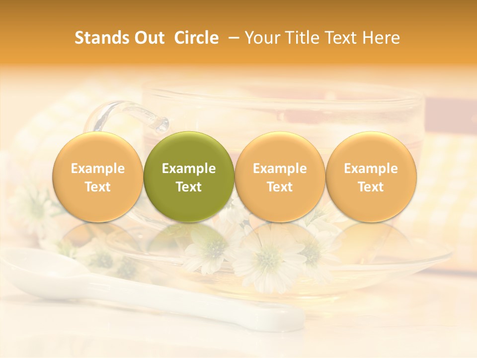 Warm Nature Plant PowerPoint Template