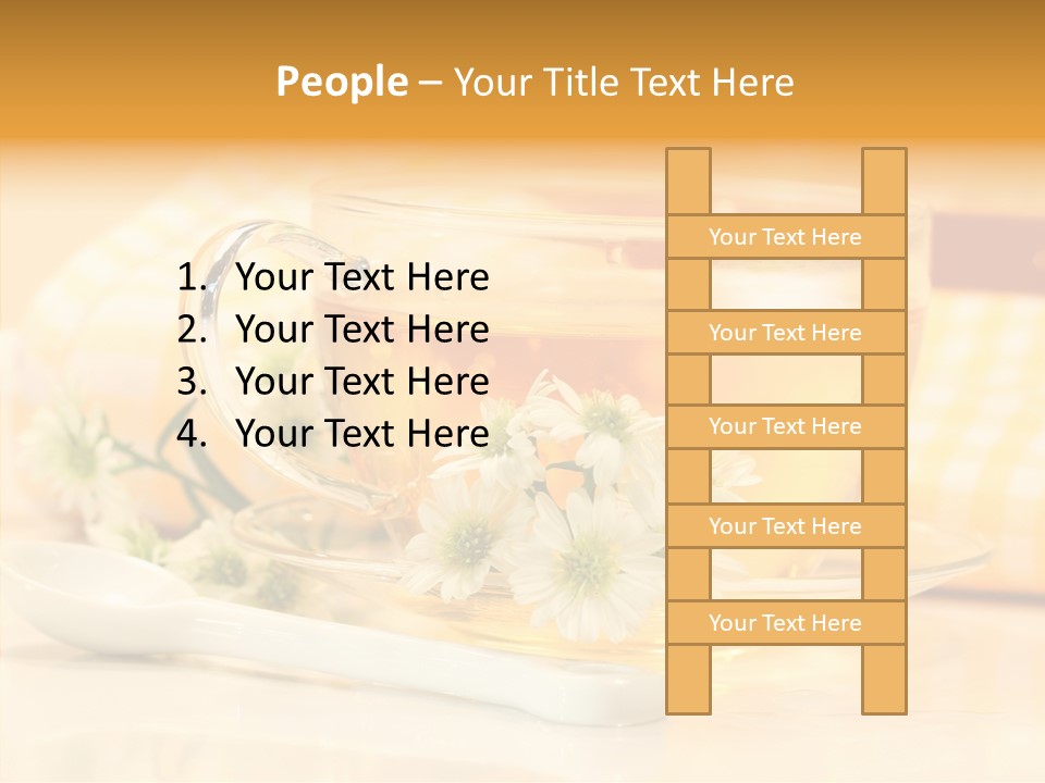 Warm Nature Plant PowerPoint Template