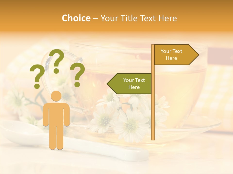 Warm Nature Plant PowerPoint Template
