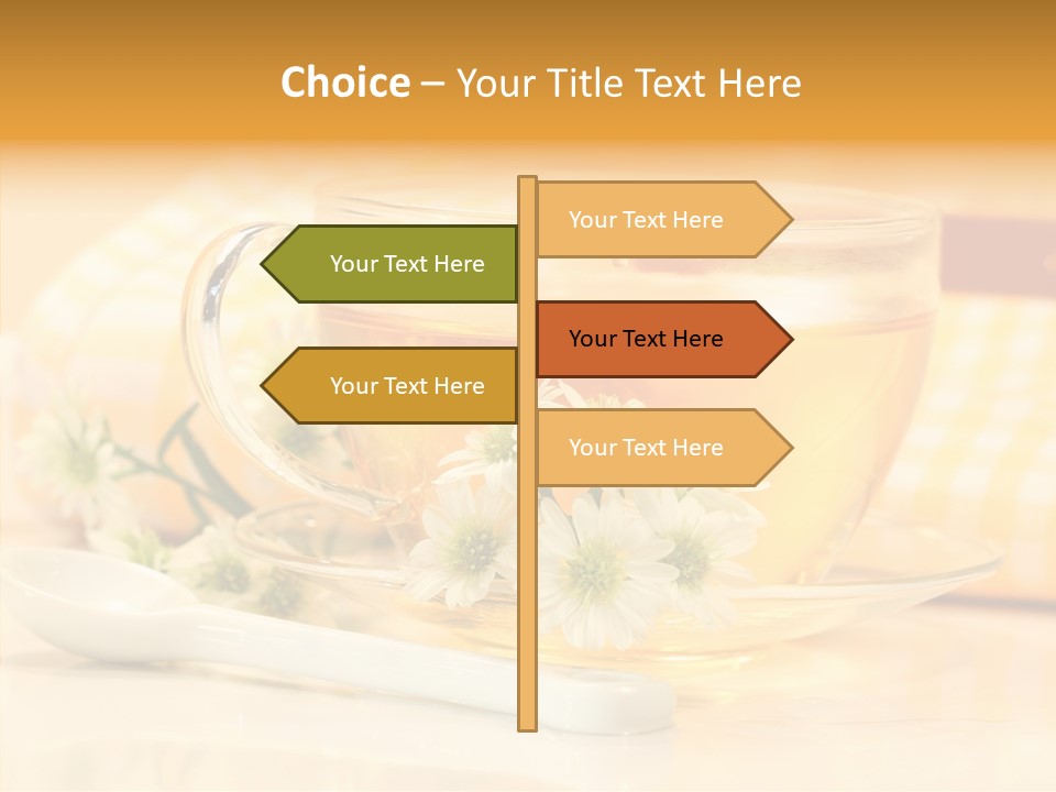 Warm Nature Plant PowerPoint Template