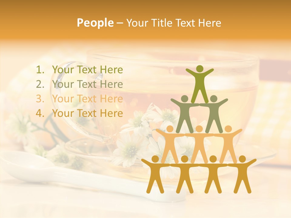 Warm Nature Plant PowerPoint Template