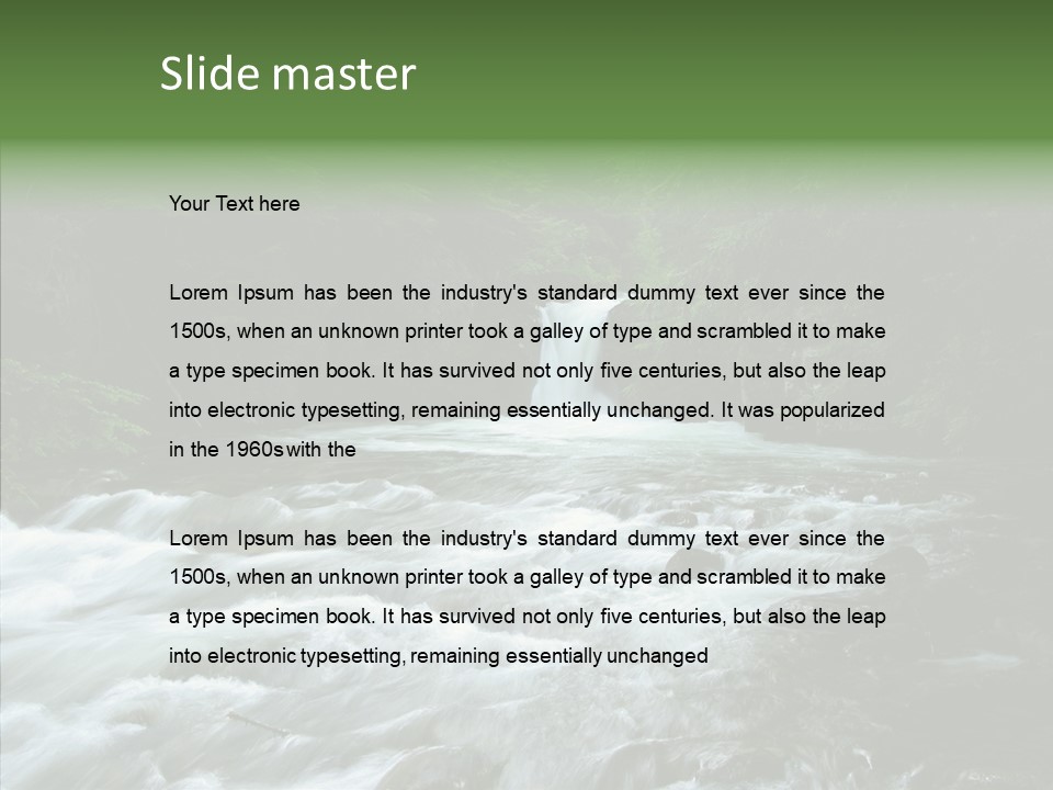 Stone Cold Relax PowerPoint Template