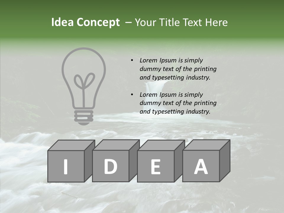 Stone Cold Relax PowerPoint Template