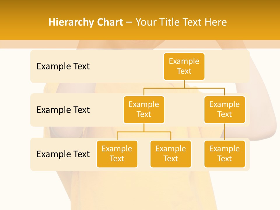 Yellow Handsome Caucasian PowerPoint Template