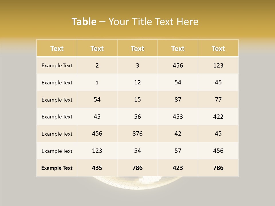 Discotheque Ball Glittery PowerPoint Template