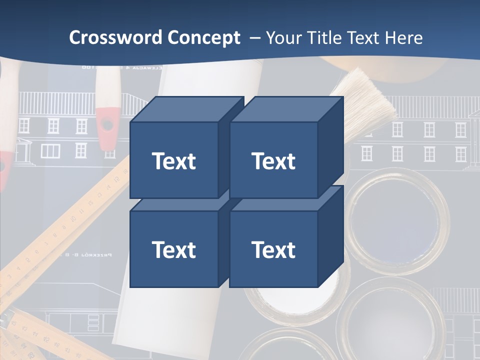 Work Repair Builder PowerPoint Template