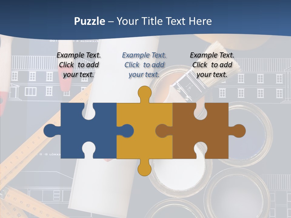 Work Repair Builder PowerPoint Template