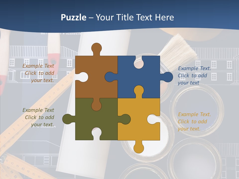 Work Repair Builder PowerPoint Template