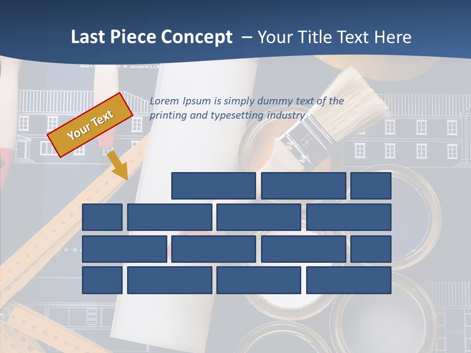 Work Repair Builder PowerPoint Template