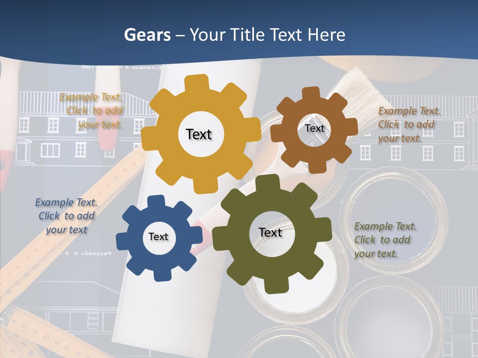 Work Repair Builder PowerPoint Template