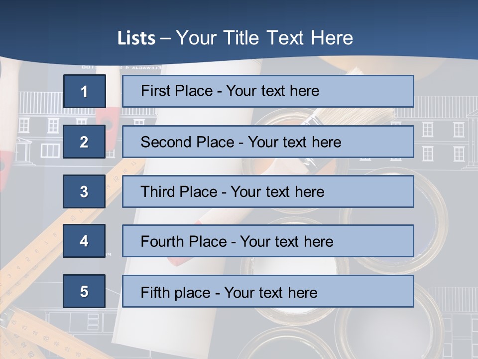 Work Repair Builder PowerPoint Template