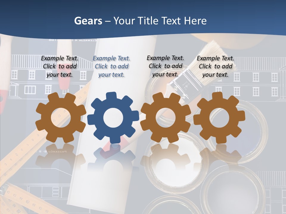 Work Repair Builder PowerPoint Template