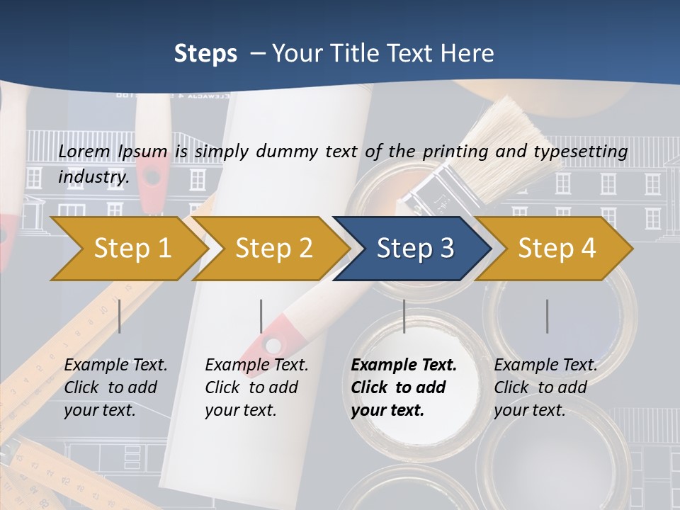 Work Repair Builder PowerPoint Template