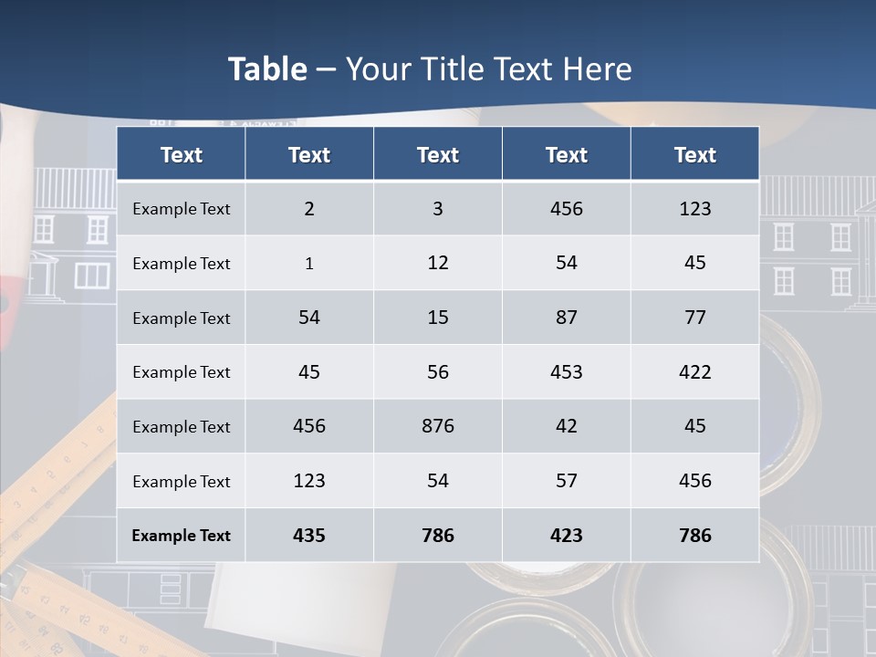Work Repair Builder PowerPoint Template