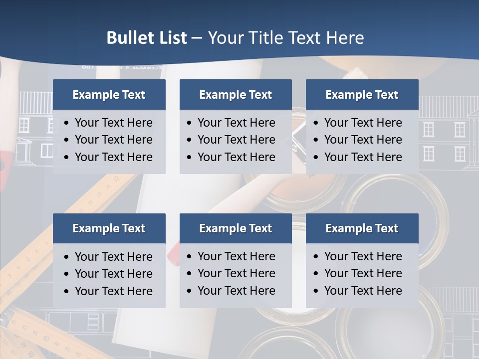Work Repair Builder PowerPoint Template