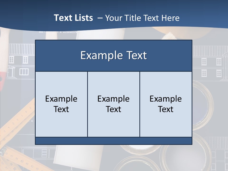 Work Repair Builder PowerPoint Template