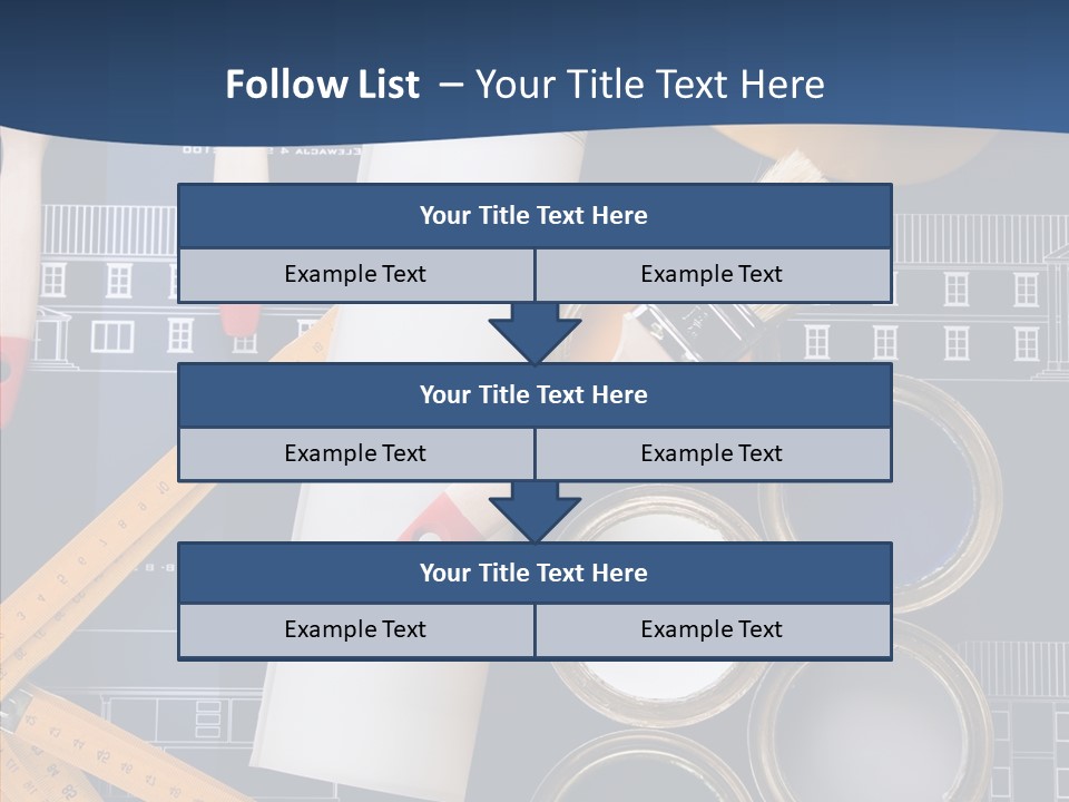 Work Repair Builder PowerPoint Template