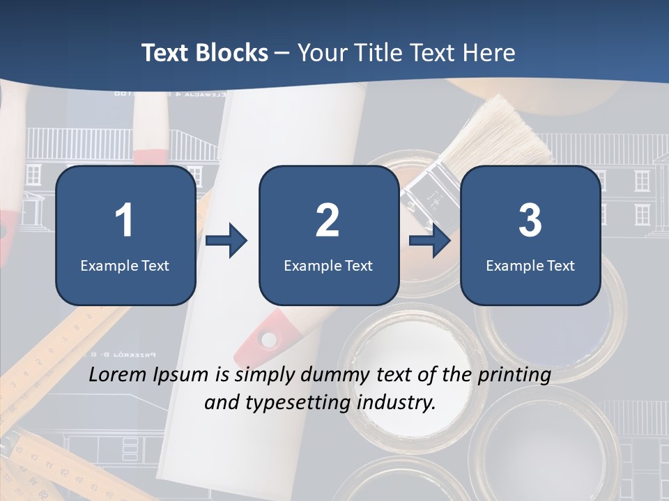 Work Repair Builder PowerPoint Template