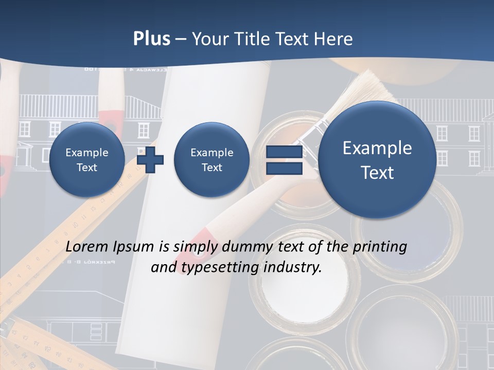 Work Repair Builder PowerPoint Template