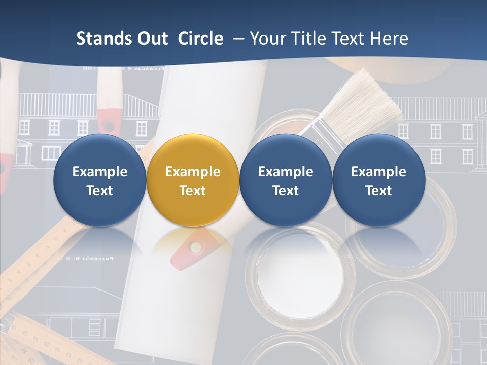 Work Repair Builder PowerPoint Template