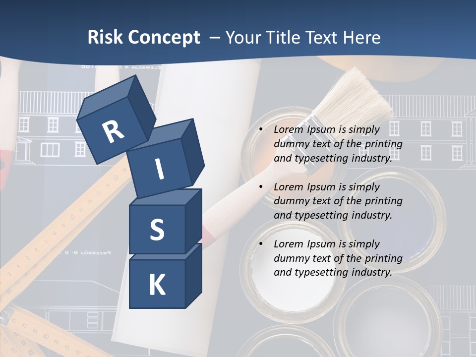 Work Repair Builder PowerPoint Template