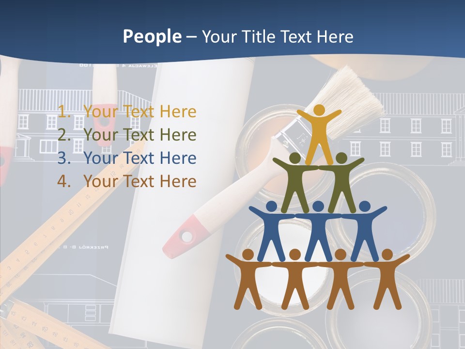 Work Repair Builder PowerPoint Template