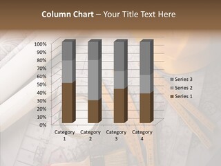 Decorating Blueprint Measurements PowerPoint Template