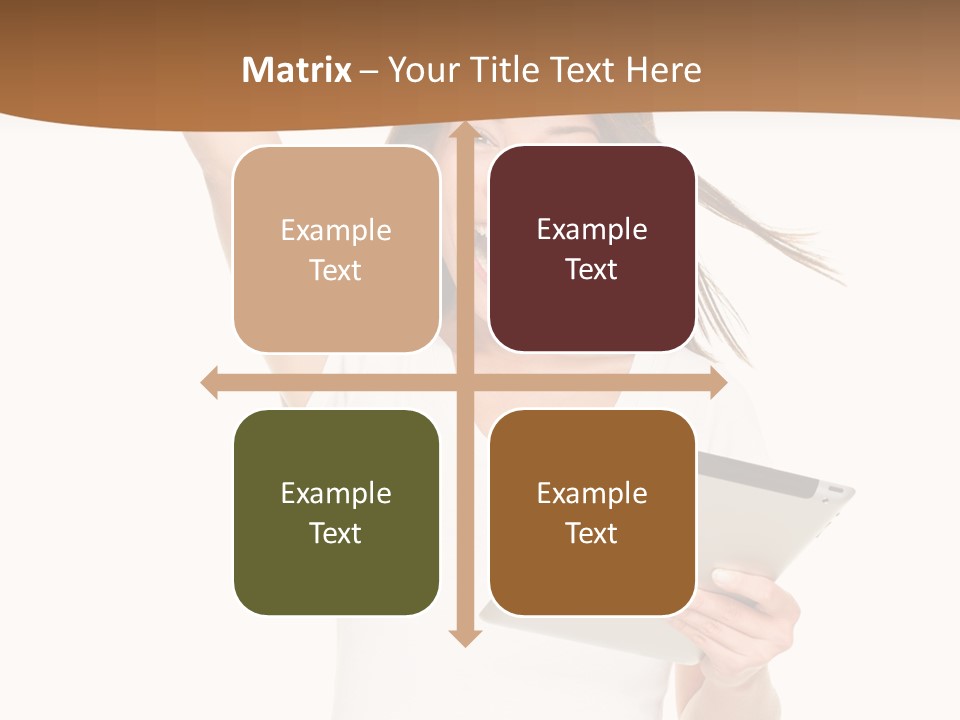 Pretty Joy Person PowerPoint Template