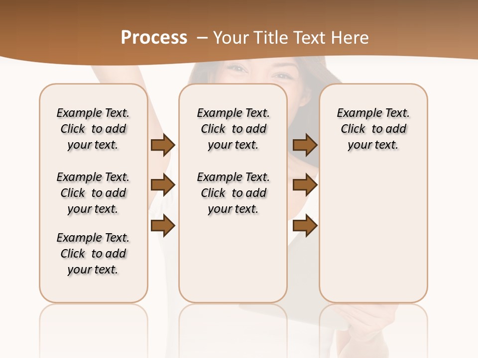 Pretty Joy Person PowerPoint Template
