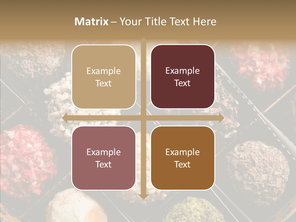 Gourmet Close Up Box PowerPoint Template