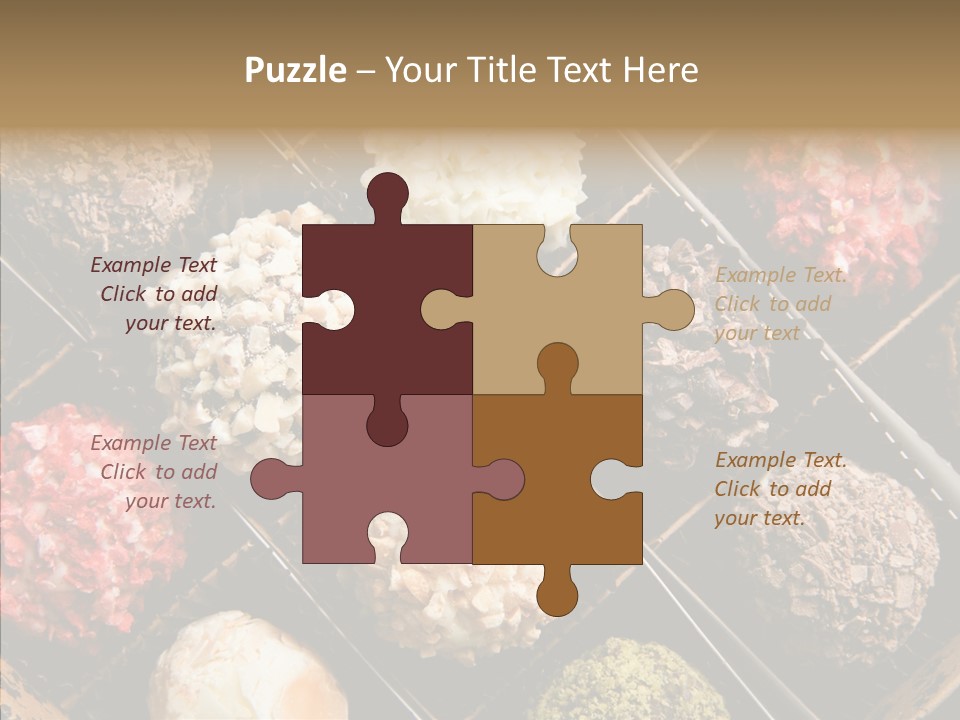 Gourmet Close Up Box PowerPoint Template