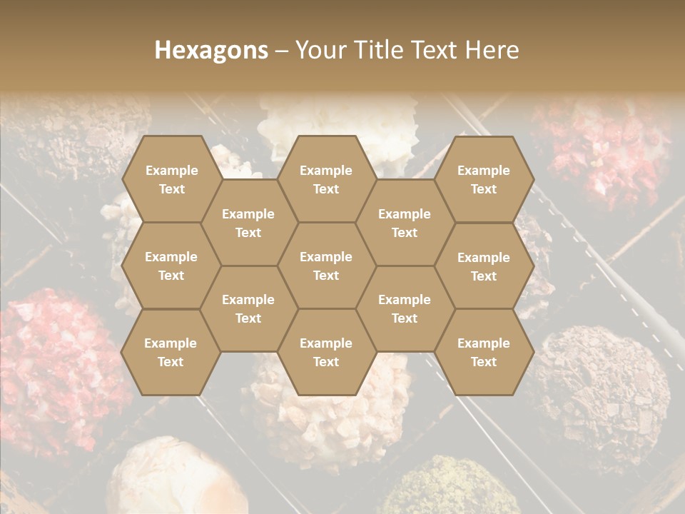 Gourmet Close Up Box PowerPoint Template