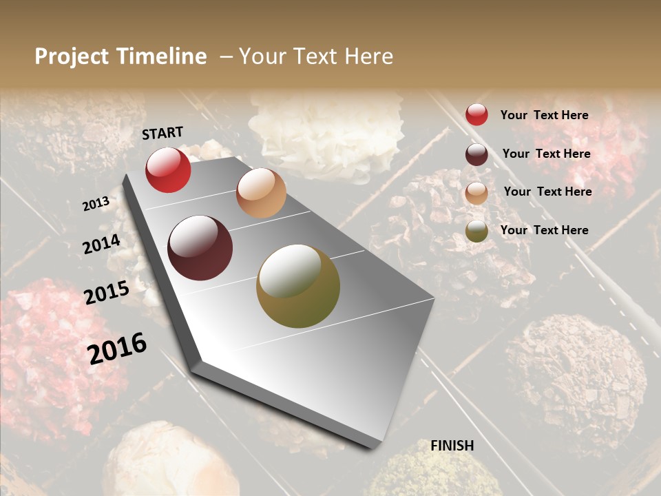 Gourmet Close Up Box PowerPoint Template