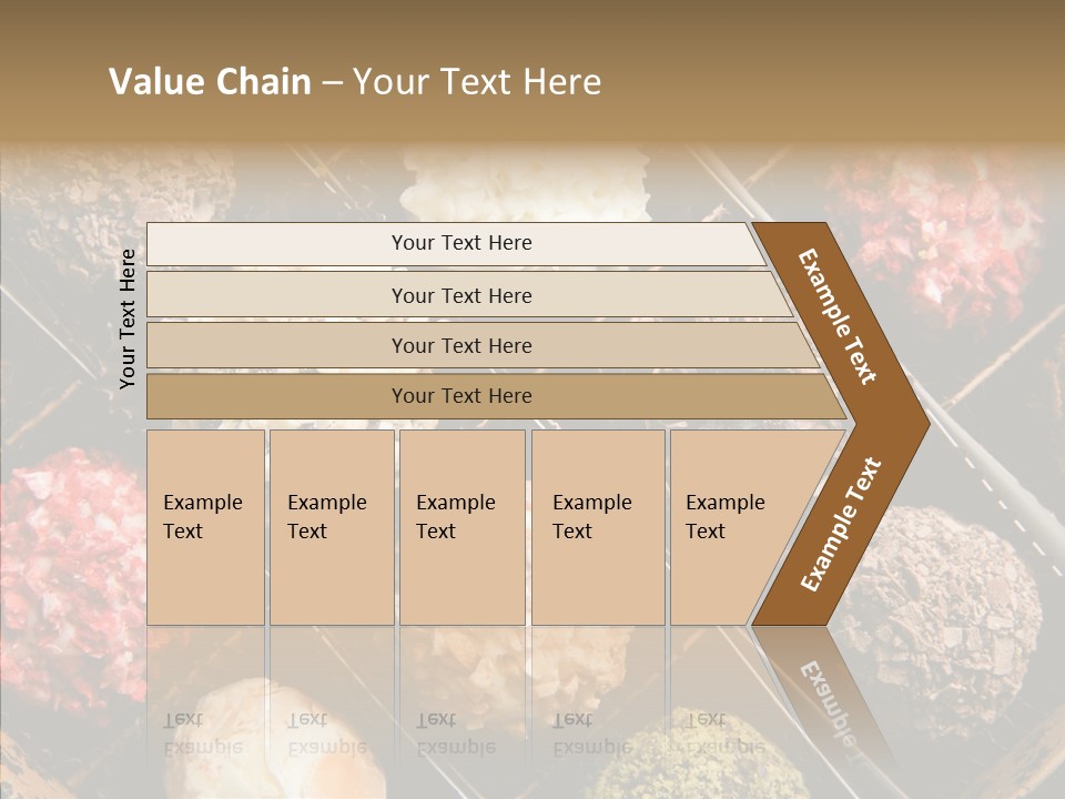 Gourmet Close Up Box PowerPoint Template