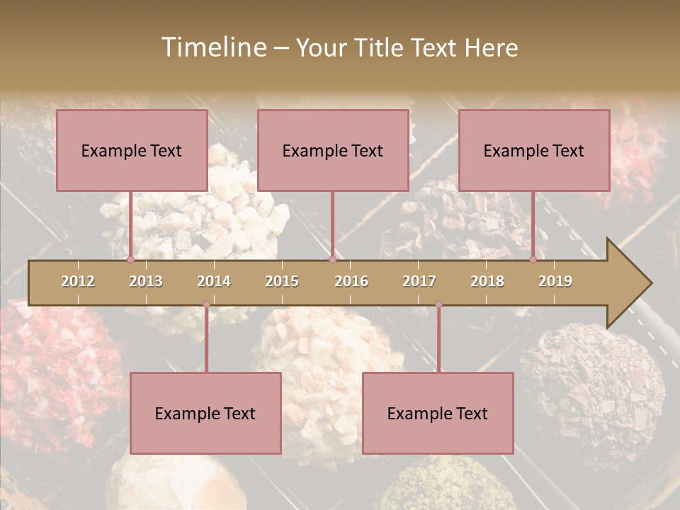 Gourmet Close Up Box PowerPoint Template