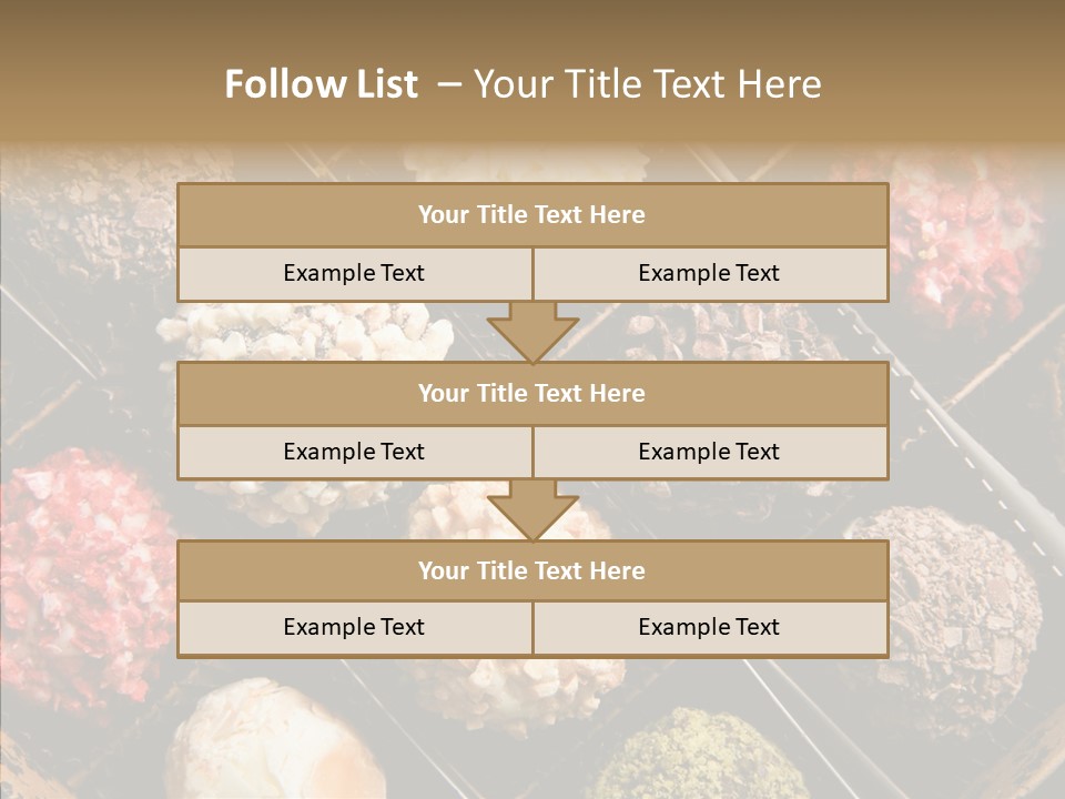 Gourmet Close Up Box PowerPoint Template