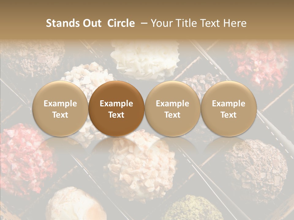 Gourmet Close Up Box PowerPoint Template