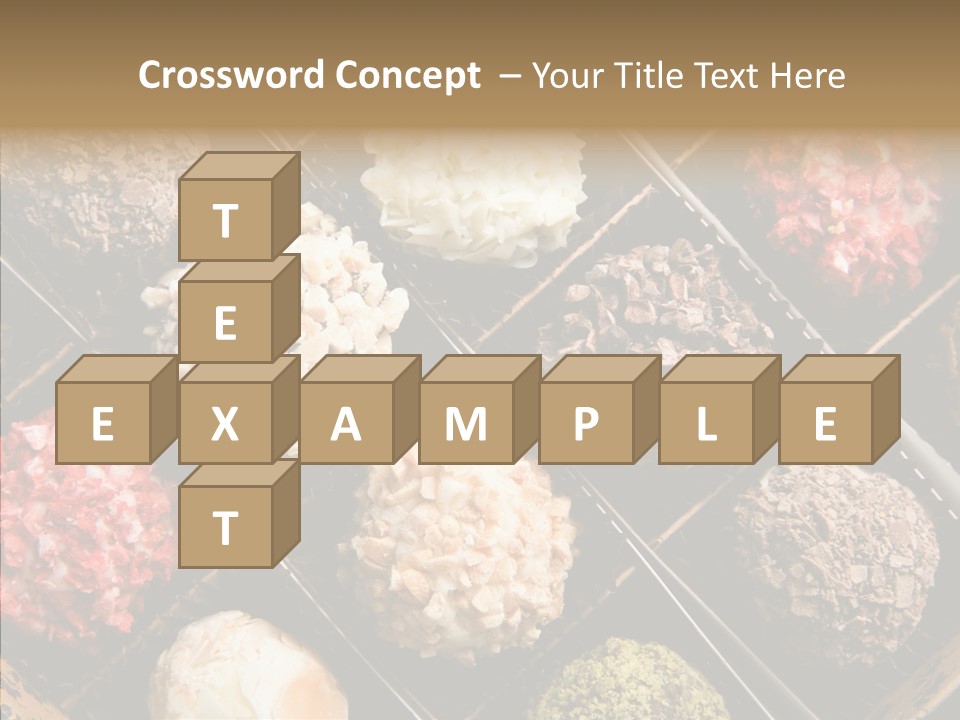 Gourmet Close Up Box PowerPoint Template