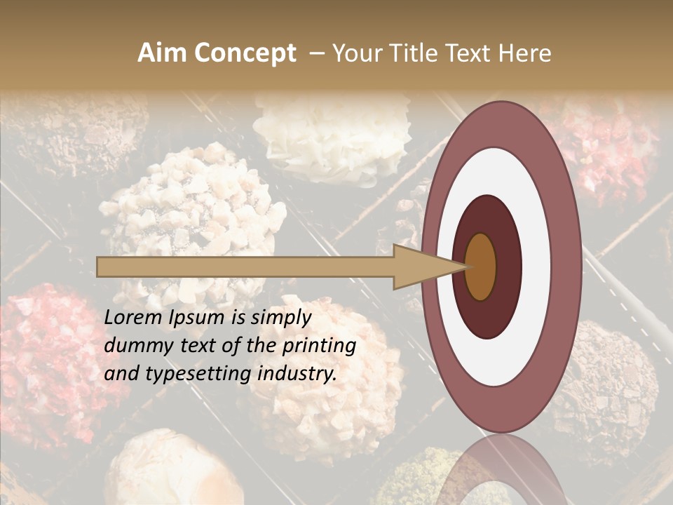 Gourmet Close Up Box PowerPoint Template